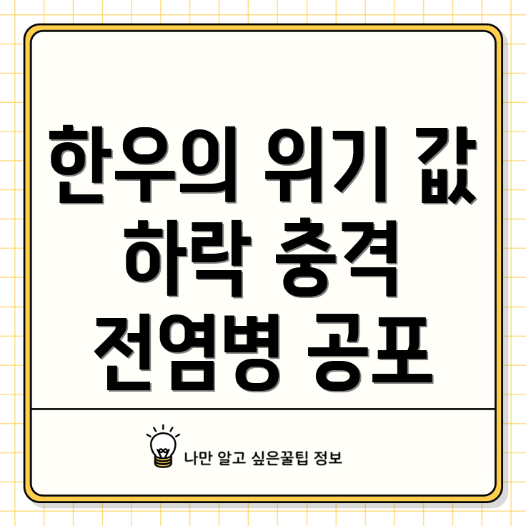 한우 농가의 곤경