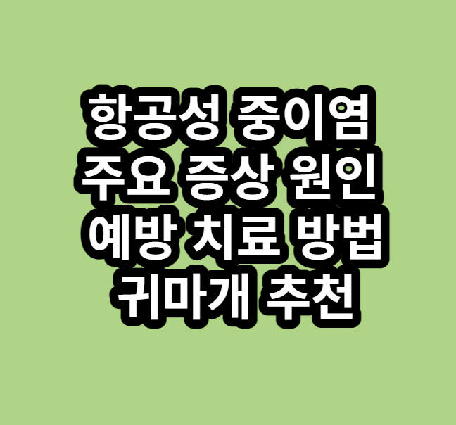 항공성중이염