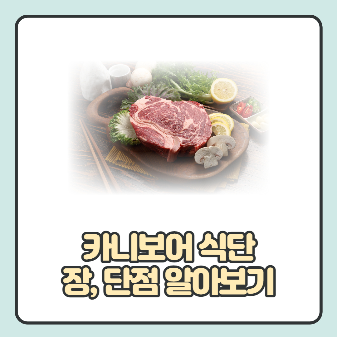 카니보어-식단-장-단점