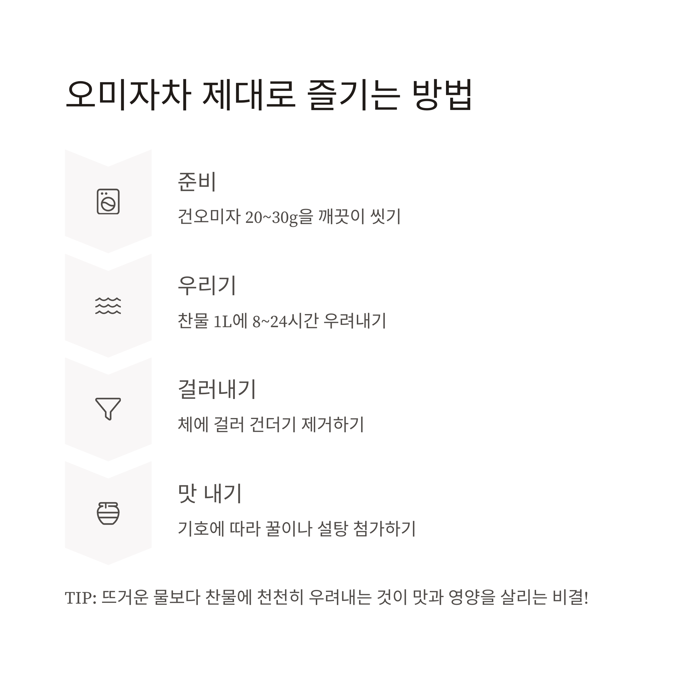 오미자차