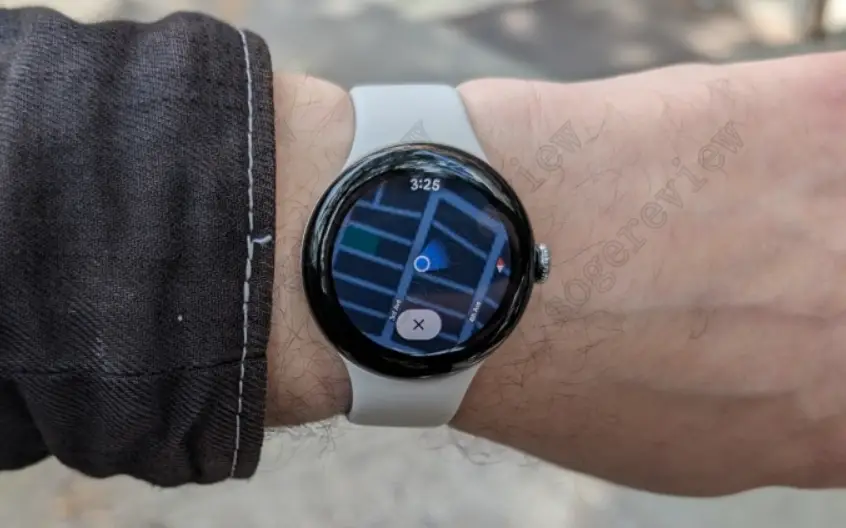 Pixel Watch 2의 Google 지도