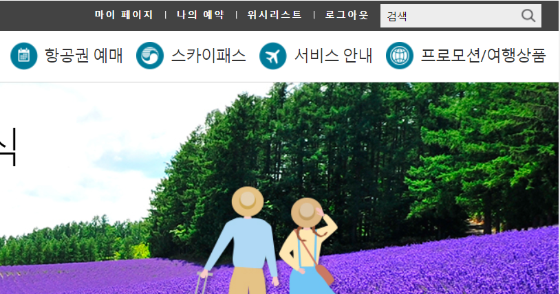  대한항공 좌석배정 및 기내식 신청하는 방법(베트남 가즈아)