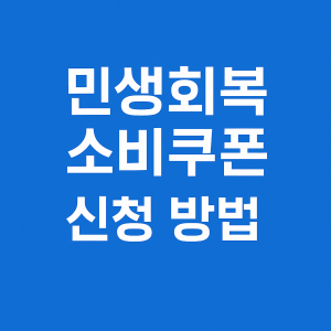 인천 민생회복 소비쿠폰