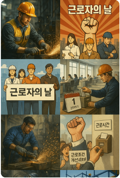 근로자의날 노동환경 사진