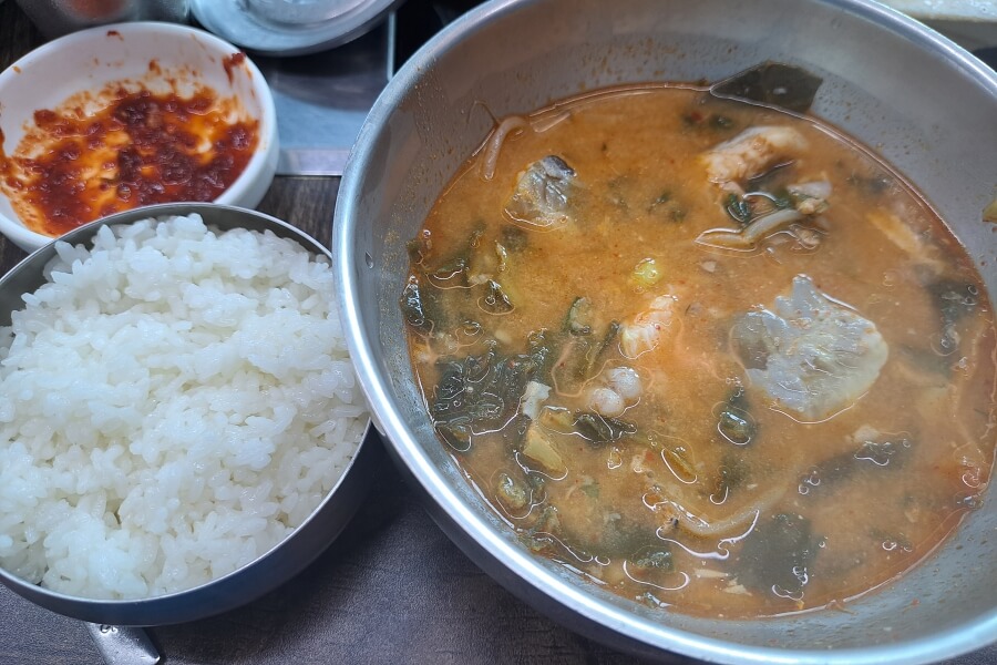 후식장어탕