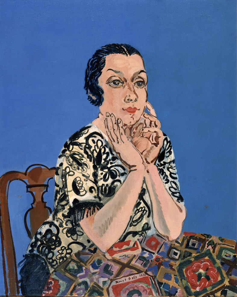Raoul Dufy Portrait of Emilienne Dufy 1930