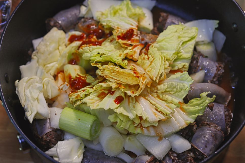 순대볶음