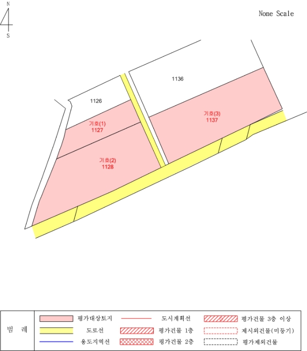 의정부지방법원2023타경1831 지 적 개 황 도