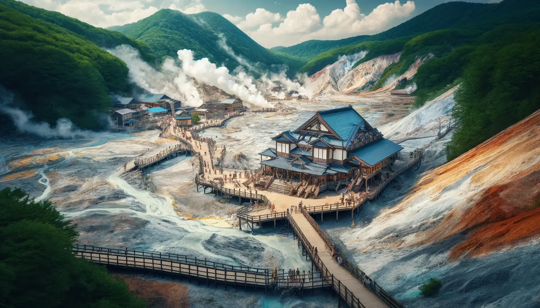 일본 온천 복장
