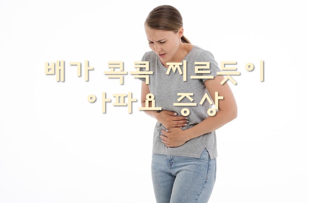  배가 콕콕 찌르듯이 아파요! 배가 아픈 증세나 배의 통증 원인!