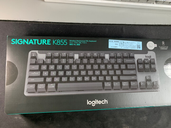  10만원 이하 무선 기계식 키보드 로지텍 K855