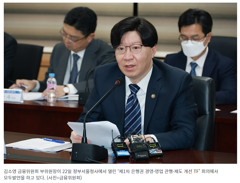  은행업 개편 TF 본격 가동…스몰라이센스·챌린저 뱅크 검토