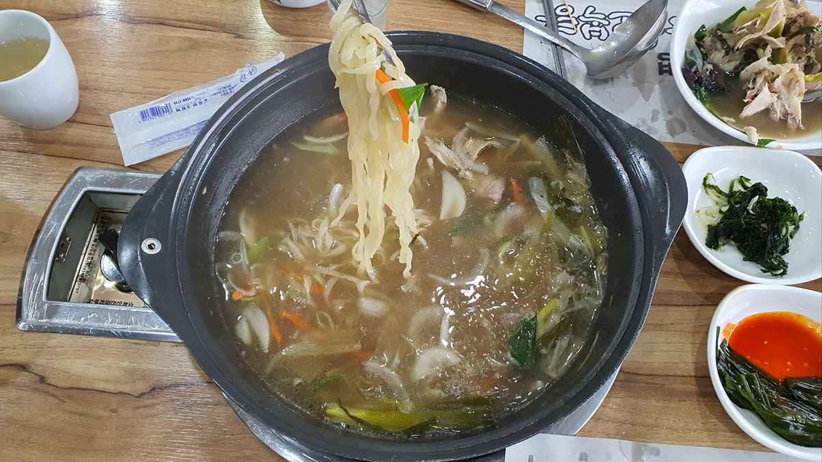 분당 맛집 능이오복탕 능이닭백숙 생면사리