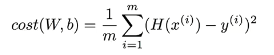  머신러닝(Machin Learning) 6장 - Logistic Regression 의 cost function
