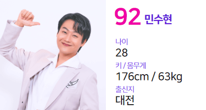 결승전 진출자 TOP8
