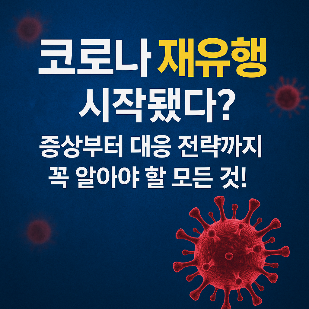 코로나 재유행 시작됐다? 증상부터 대응 전략까지 꼭 알아야 할 모든 것! 관련 사진