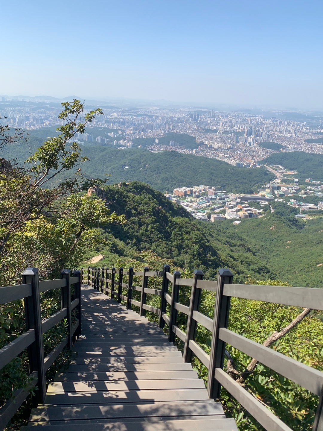 관악산 등산 3분의 3 지점