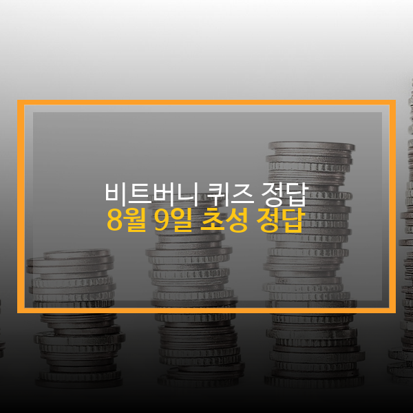 비트버니 퀴즈