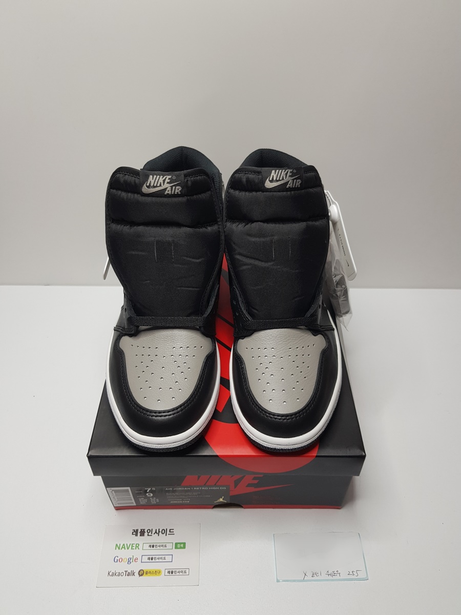  [AIR JORDAN] 에어조던1 OG 쉐도우 555088-013 남성용 (X공장) 실사!