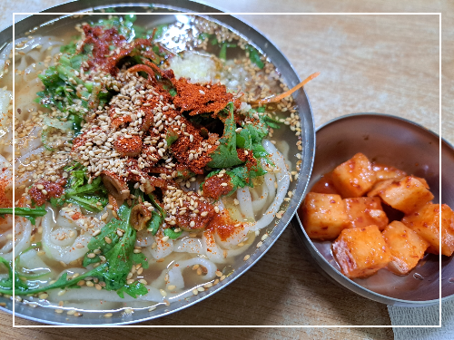 부산서면맛집 가성비좋은 기장손칼국수