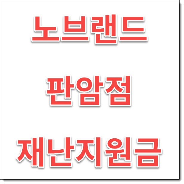  대전 노브랜드 판암점 5차 재난지원금 상생 국민지원금 사용여부