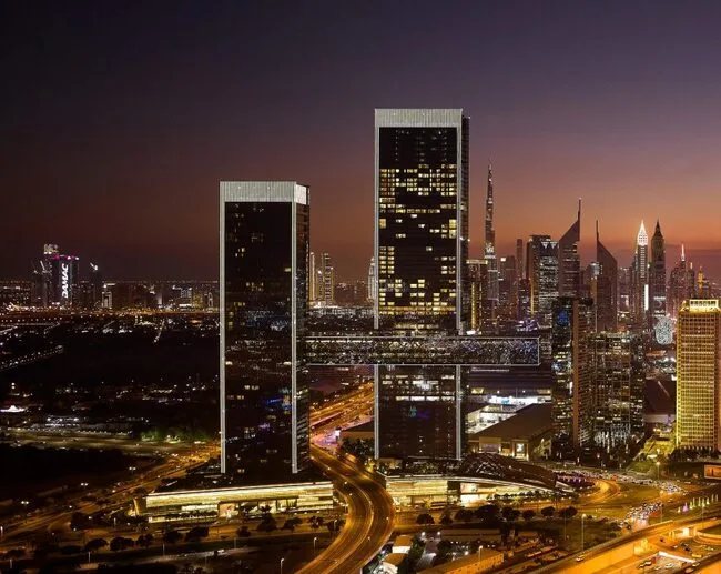 One Za'abeel The Residences와 One Za'abeel Tower