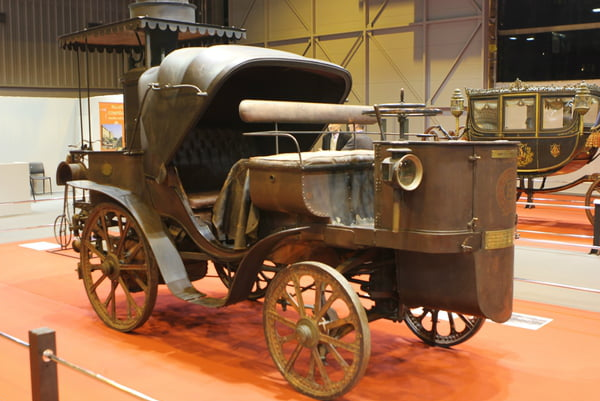  산업혁명시대 최초로 상용화된 증기자동차 1878