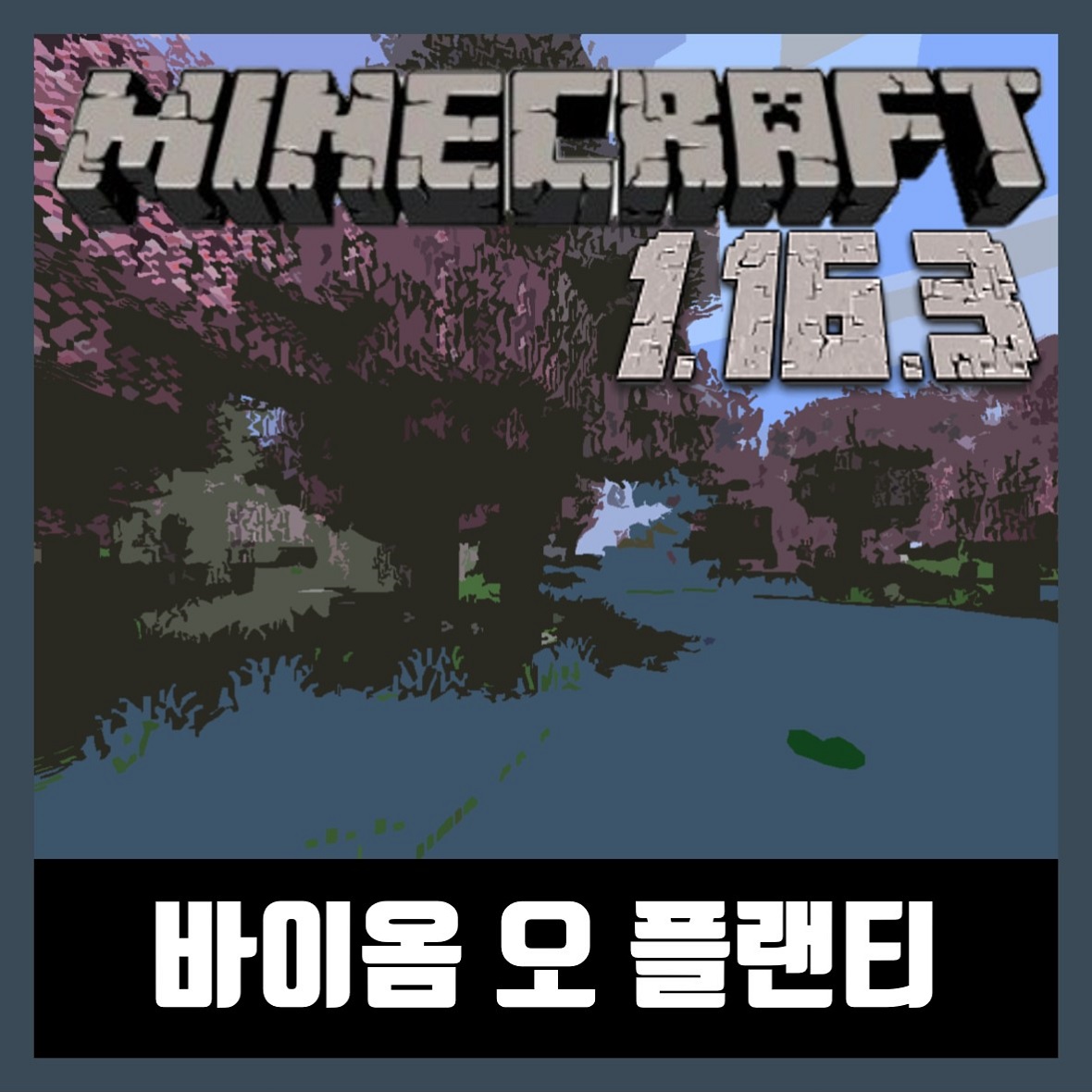  마인크래프트 1.16.3 바이옴 오 플랜티 모드 Biomes O 'Plenty
