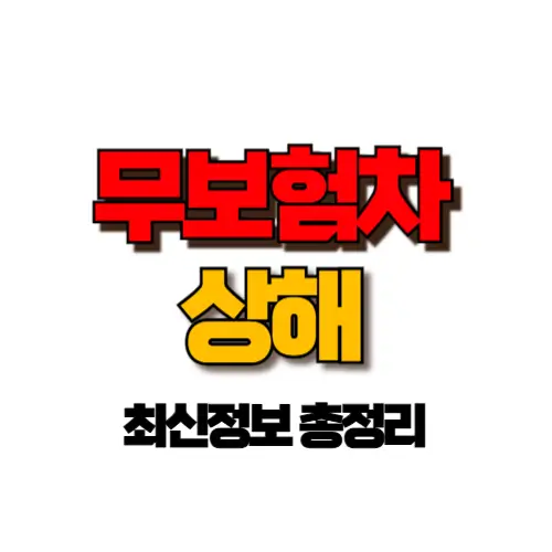 무보험차 상해 썸네일