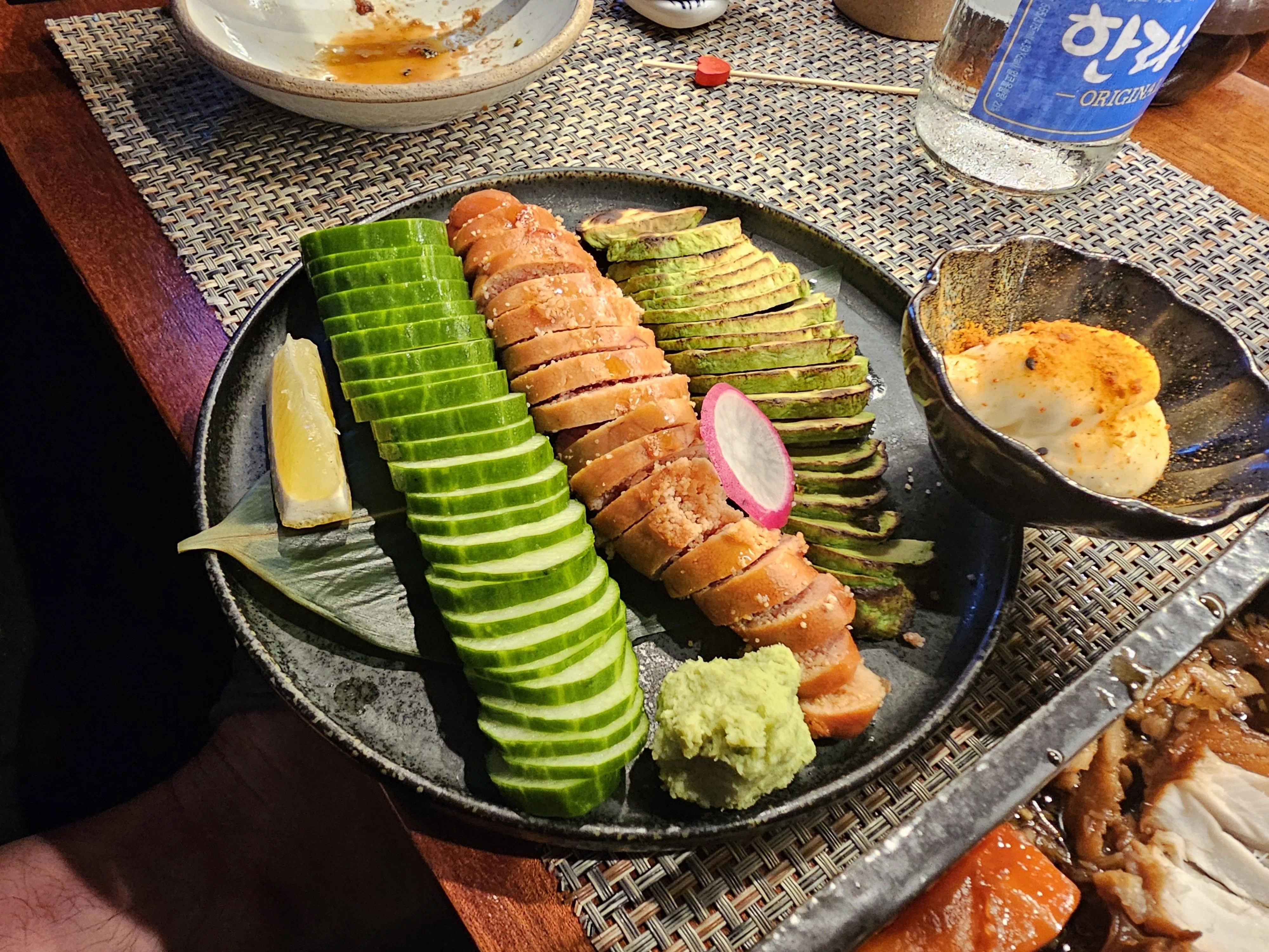 명란아보카도 구이