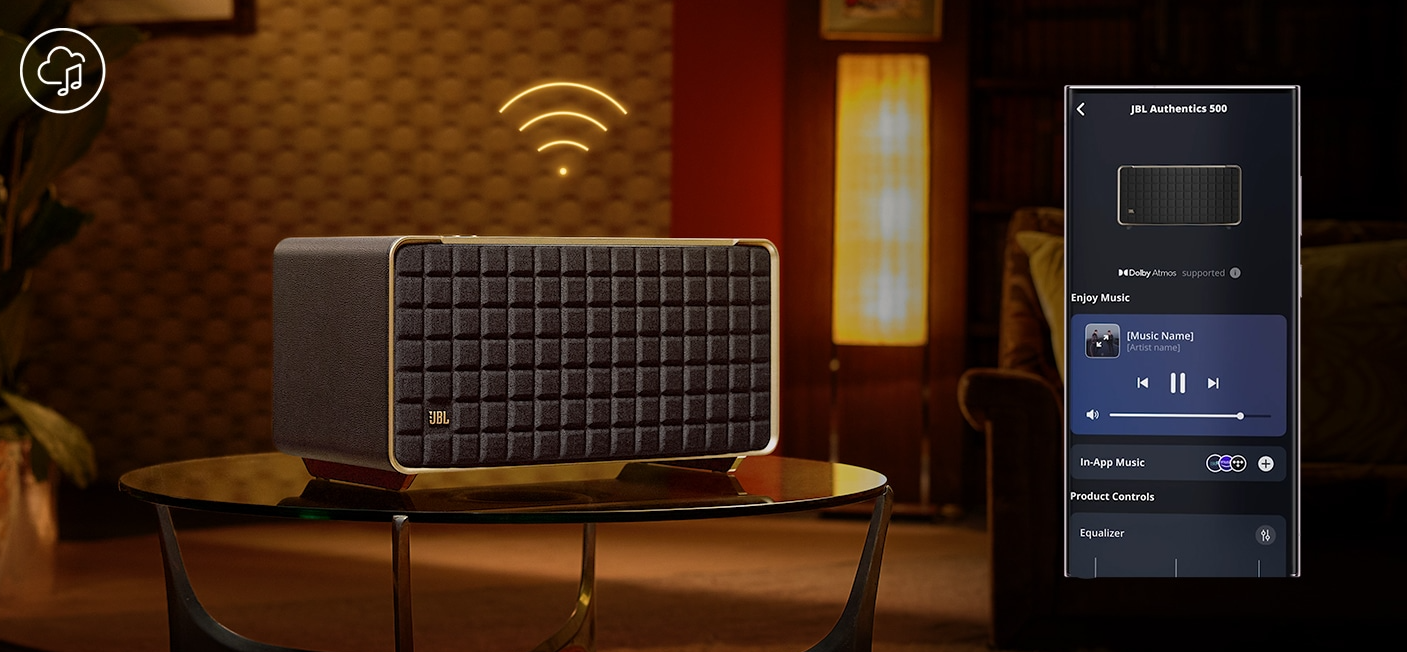 JBL Authentics 500 블루투스 스피커 스펙 이미지3