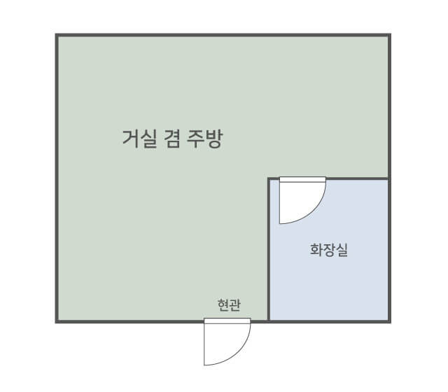 청평자연휴양림 2인실