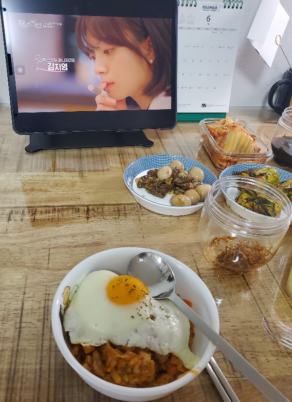 김치볶음밥-완성