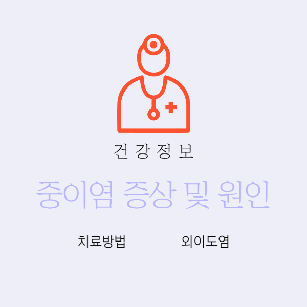 중이염 증상 및 원인 치료방법 - 부자개미 중이염 증상 및 원인 치료방법 - 부자개미