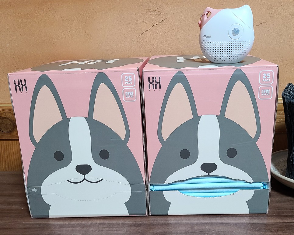 흡수력이 대박이야?이름에 맞는 달라 패드! 개 화장실 패드 3