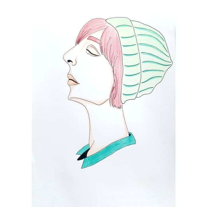  깊은 숨 - 일러스트 그림 드로잉 2020
