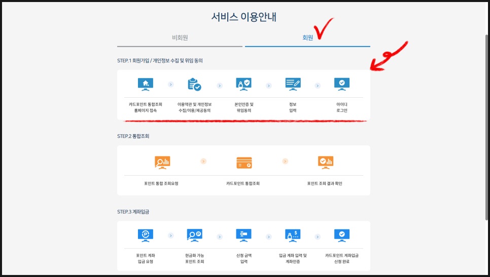 카드포인트 통합조회 (9)