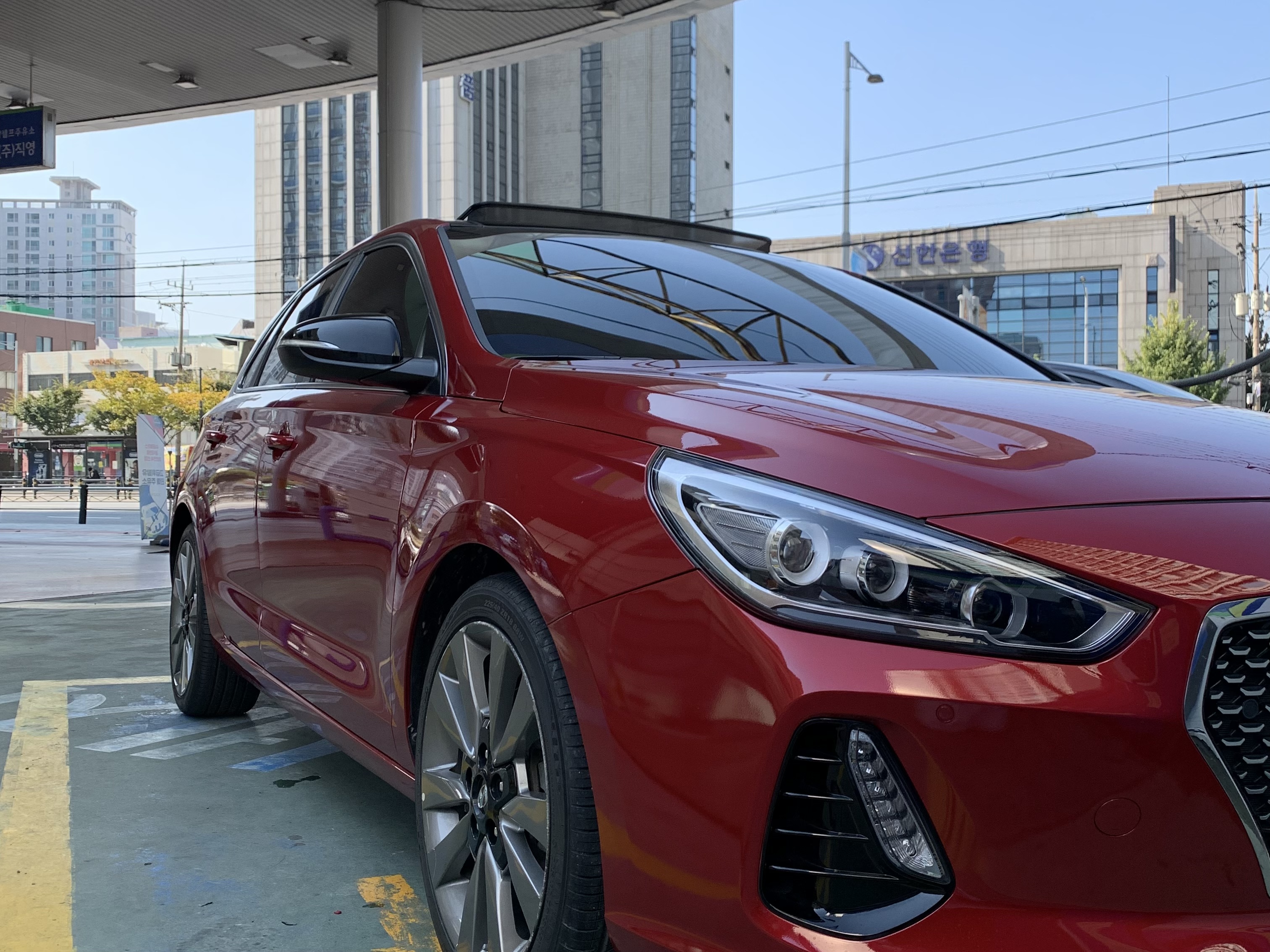 i30 PD 사이드미러 교체