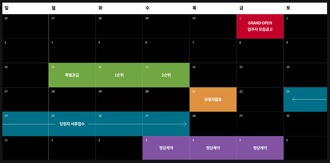 서산 센트럴 아이파크 당첨자 발표 및 정당계약 분양일정