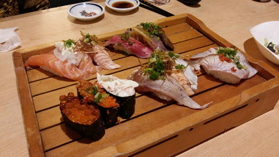 강남-초밥집에서-찍은-초밥-세트