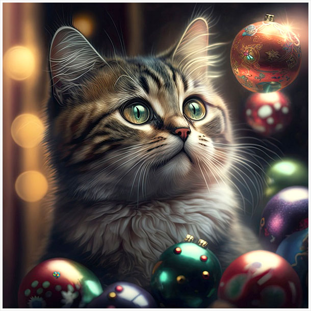 고양이-크리스마스-AI-이미지-03