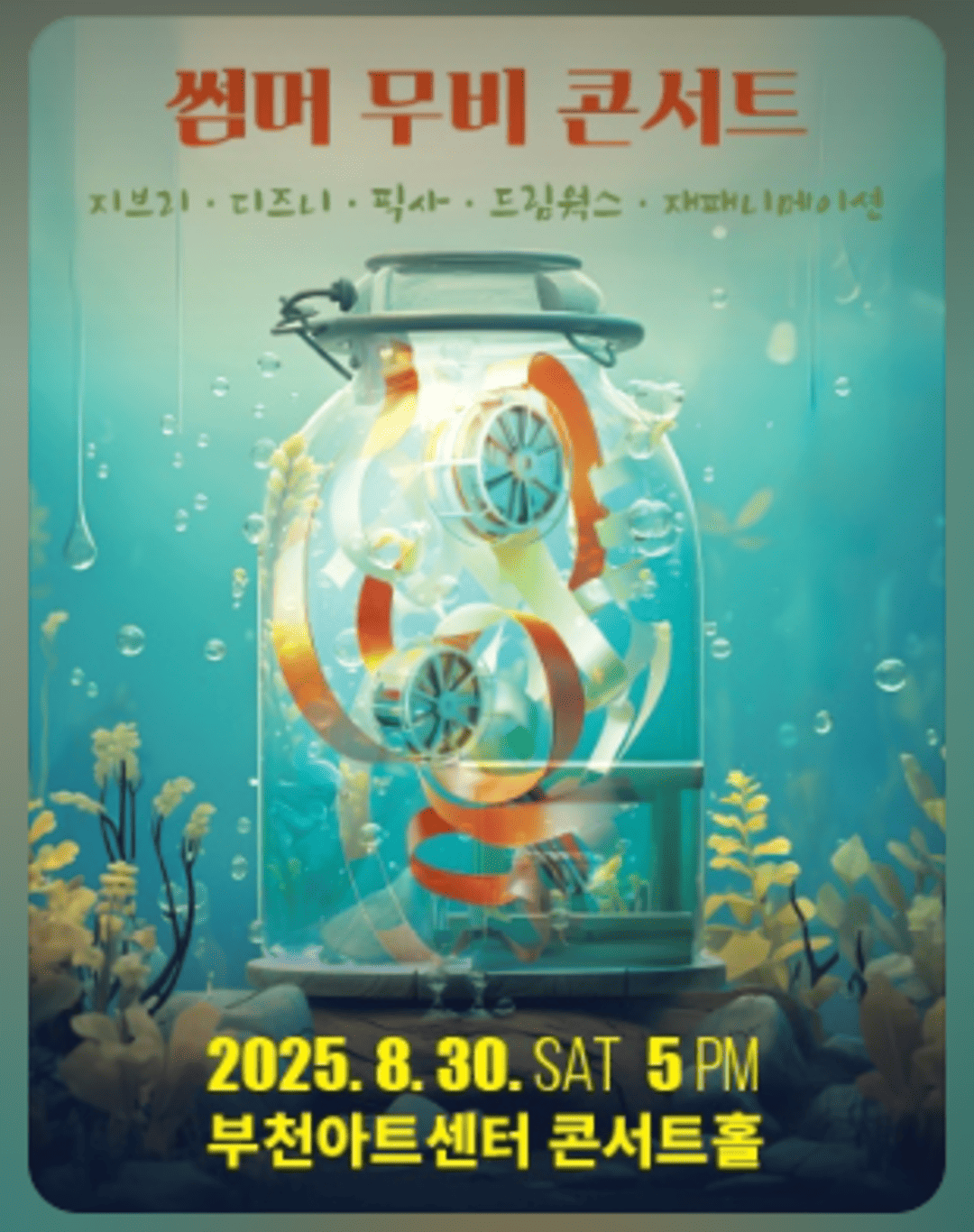 썸머 무비 콘서트 〈지브리 ＆ 디즈니 &amp; 픽사 &amp; 드림웍스 &amp; 재패니메이션〉