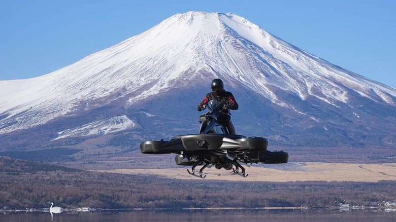 올해 세계 최초 &#39;플라잉 바이크&#39;&#44; 탈 수 있다 VIDEO: World’s First Flying Bike Will Be Available in 2023