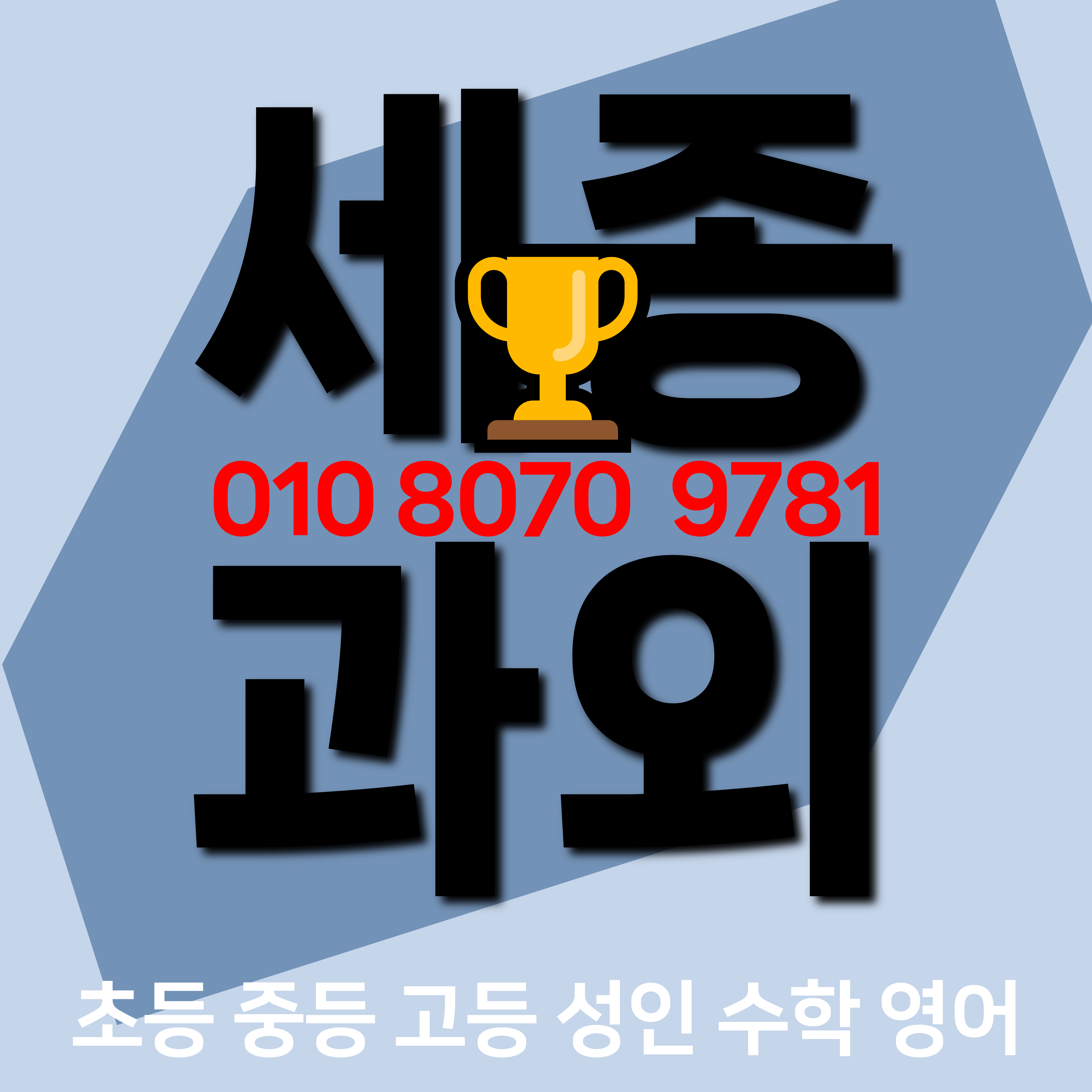  세종 조치원 초등 수학과외 대동초등학교 영어과외 신봉초 교동초 초등학생 전문과외