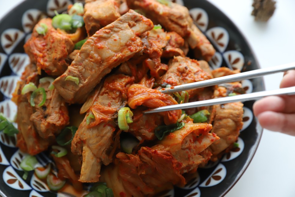 등갈비김치찜레시피 15