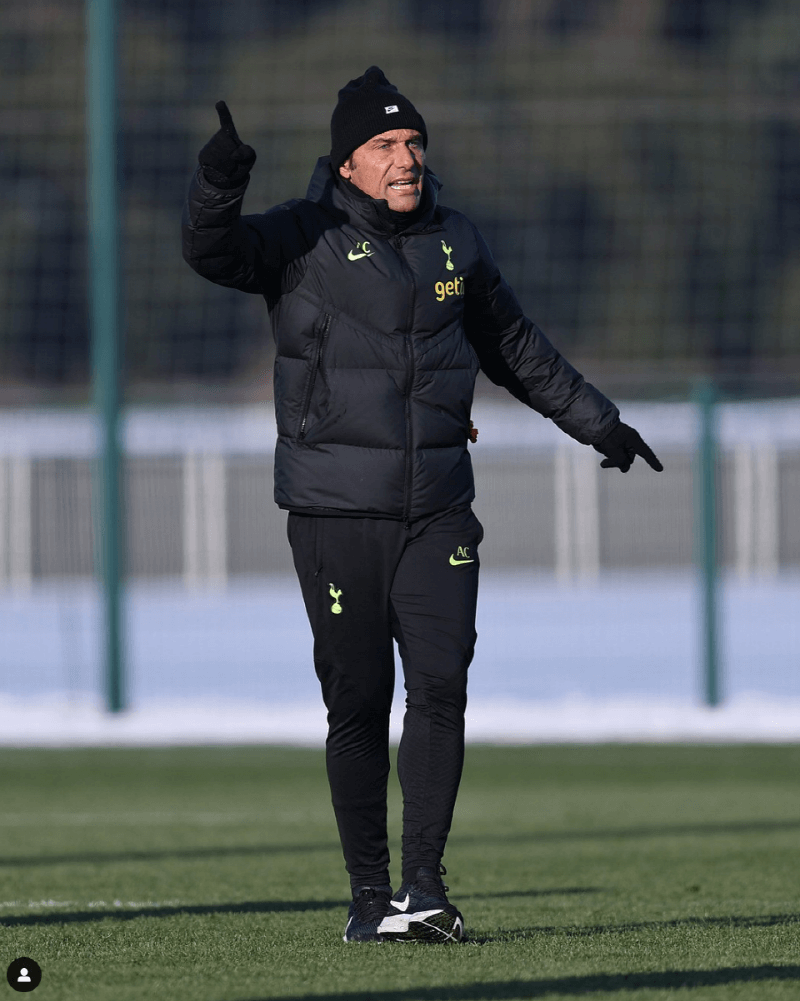 토트넘 홋스퍼의 안토니오 콘테 감독, 할 말이 없다