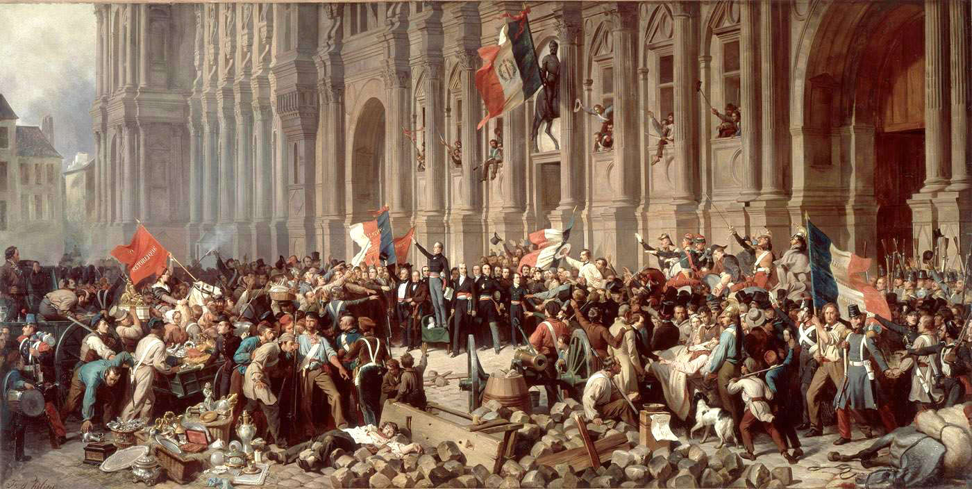프랑스 2월 혁명 기념화