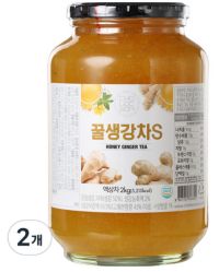 초록원 꿀생강차 S, 2kg, 1개입, 2개