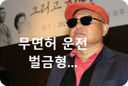 김흥국 무면허운전