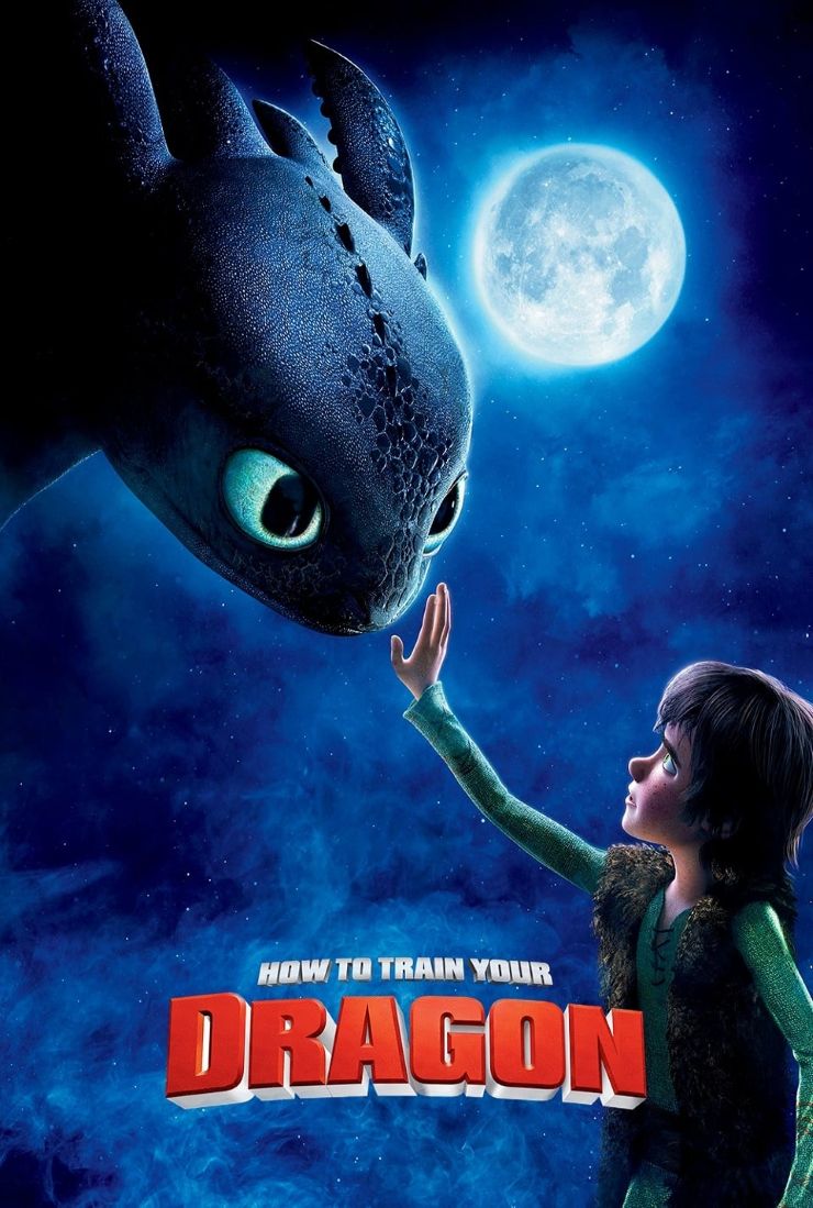 How to Train Your Dragon (2010) Official Movie Poster